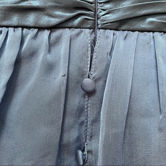 Rickie Freeman Teri Jon Silk Sleeveless Dress Size 8 – Floral Applique, Elegant - Picture 9 of 11